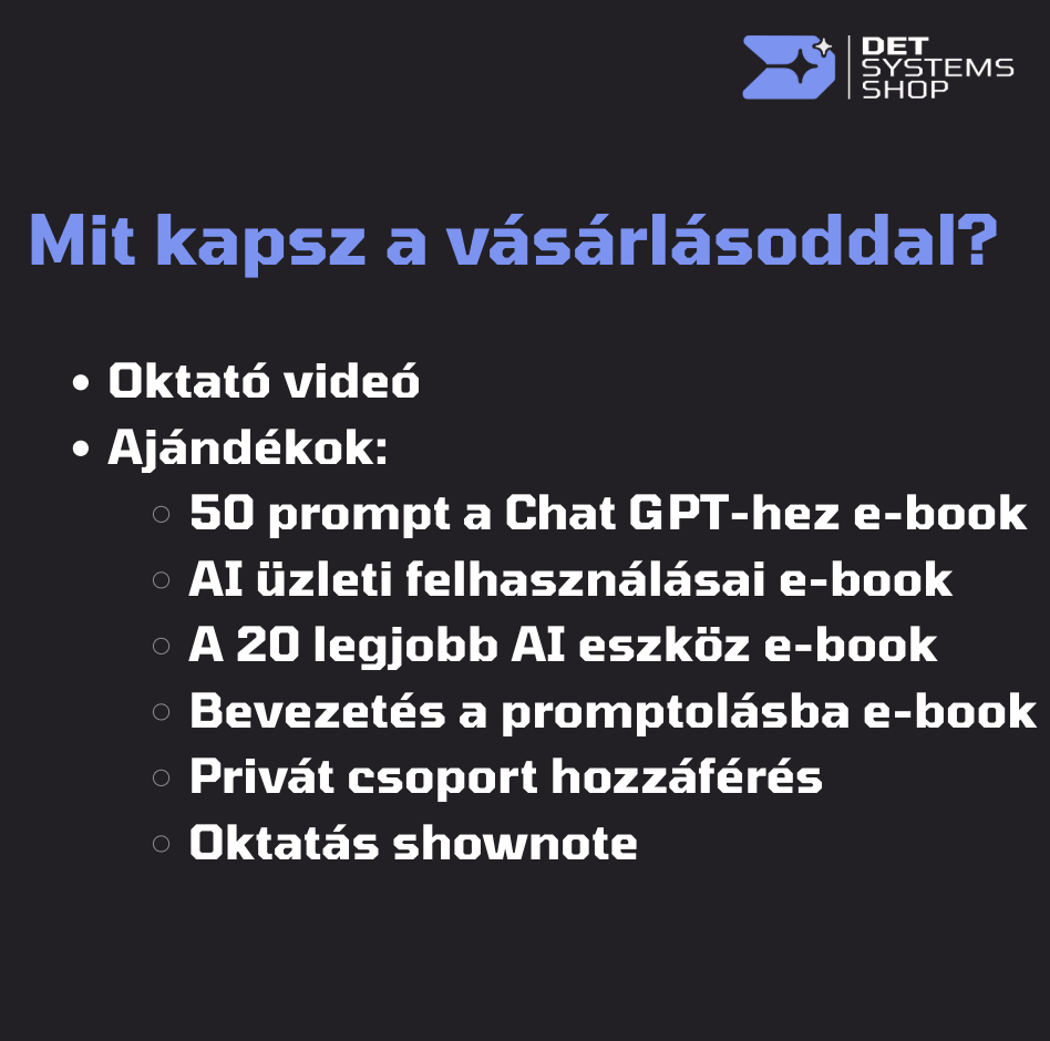 Online AI kurzus – mesterséges intelligencia képzés