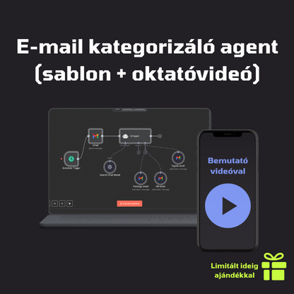 AI alapú email kategorizálás – agent működés