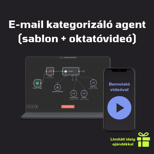 AI alapú email kategorizálás – agent működés