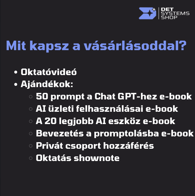 AI oktatóvideók, Ai oktatóanyag