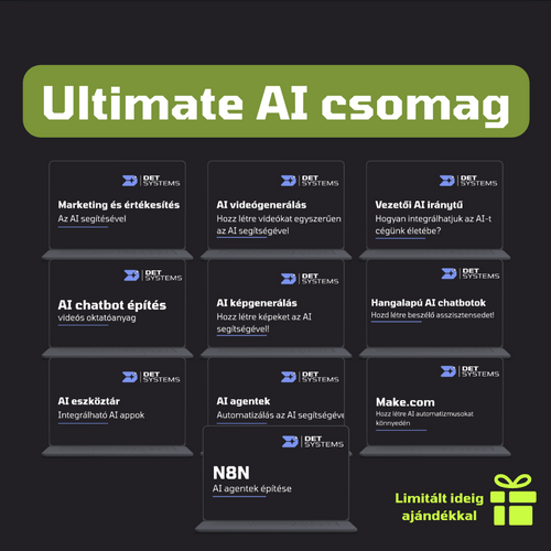 Ultimate AI bundle – teljes eszköz- és tudástár