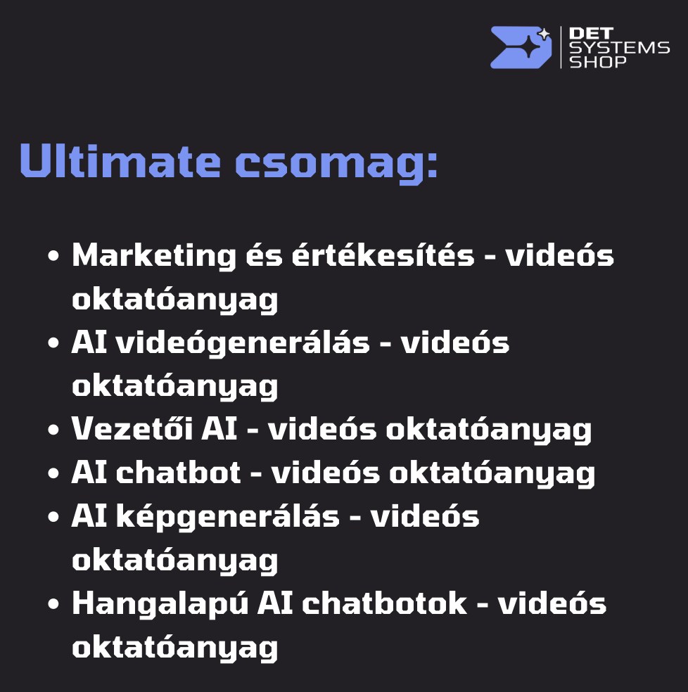 Ultimate AI training – vállalkozóknak