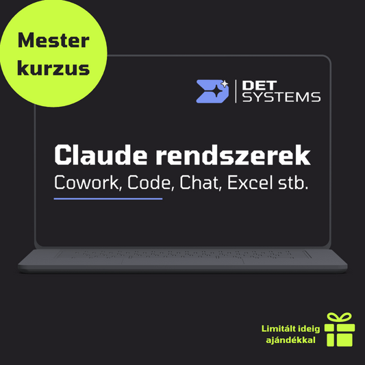 Claude rendszerek - videós mesterkurzus