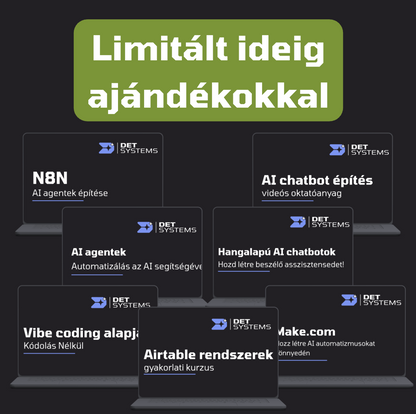 AI ügynökség építés - videós mesterkurzus