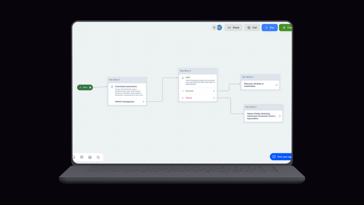 AI chatbot creation training – chatbot építése gyorsan