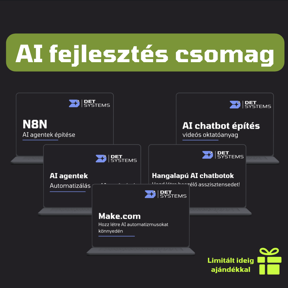 AI agent fejlesztő tréning – Make és N8N integrációval