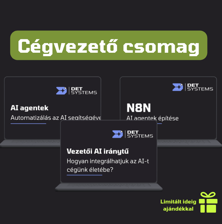 Cégvezető csomag – AI üzleti automatizáció és képzés
