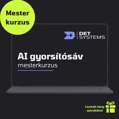 AI mesterkurzus online képzés – átfogó mesterséges intelligencia tanfolyam.