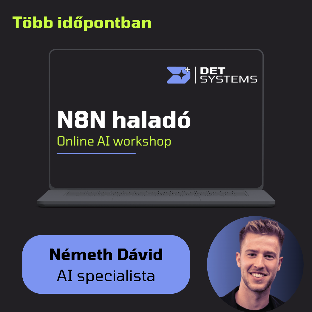 N8N haladó - online workshop