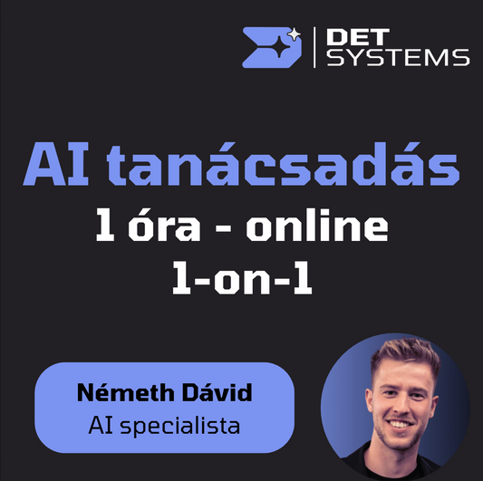 AI tanácsadás, AI oktatás, 1 órás oktatás