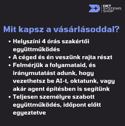 AI office 4 óra - helyszíni