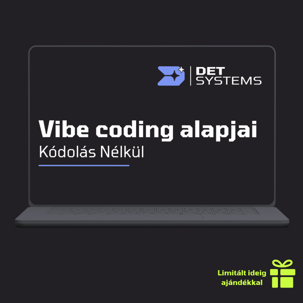 Vibe coding az AI-val - videós oktatóanyag